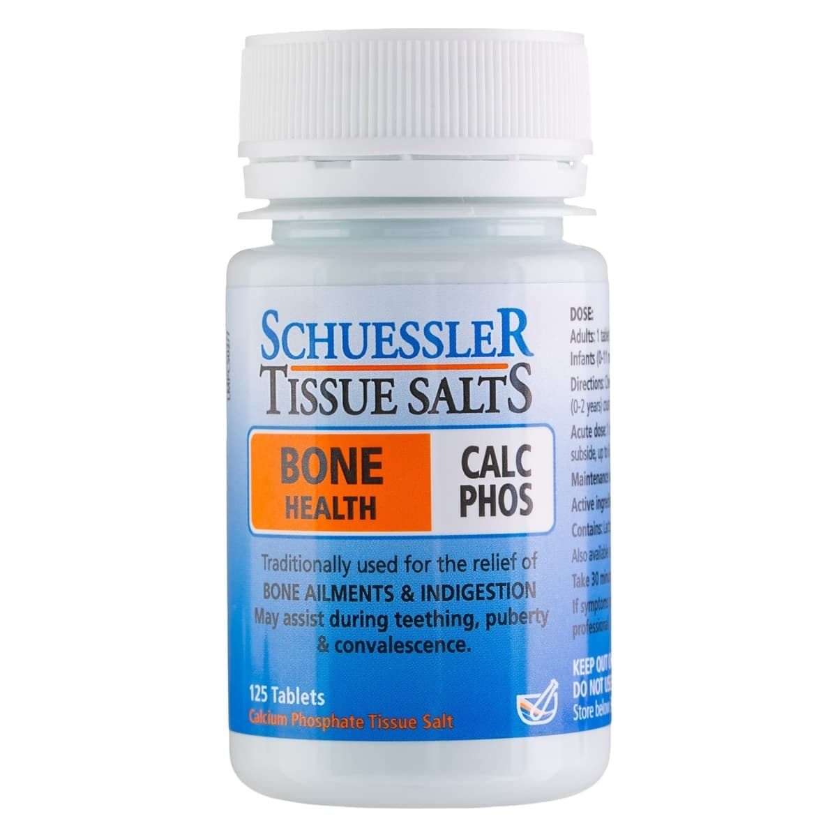 Schuessler Tissue Salts Calc Phos Bone Health 125 Tablets