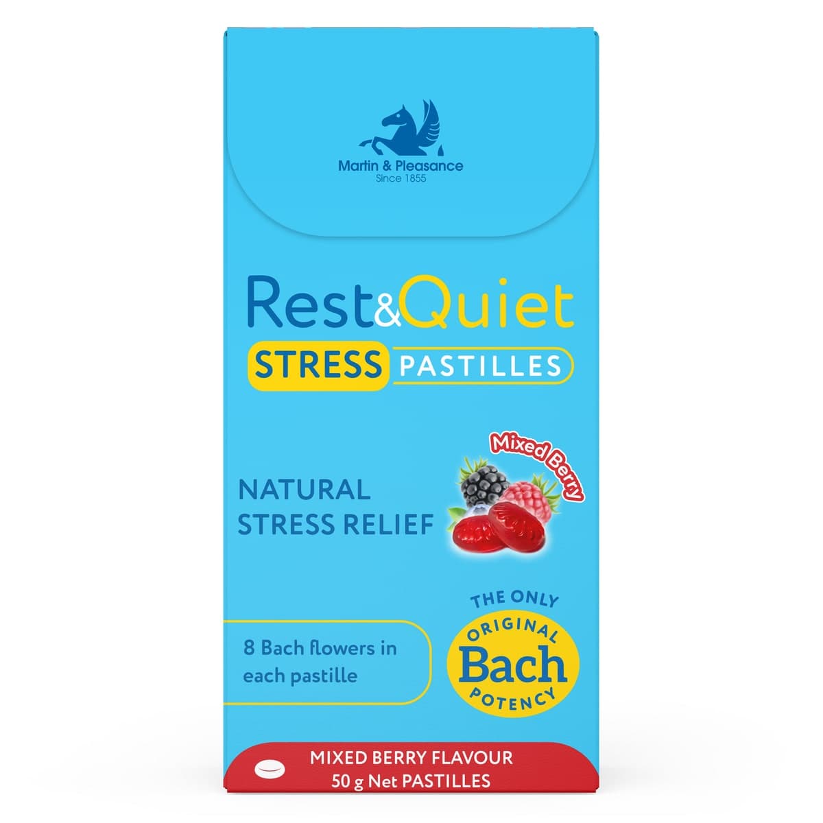 Rest&Quiet Calm Mixed Berry Pastilles 50g