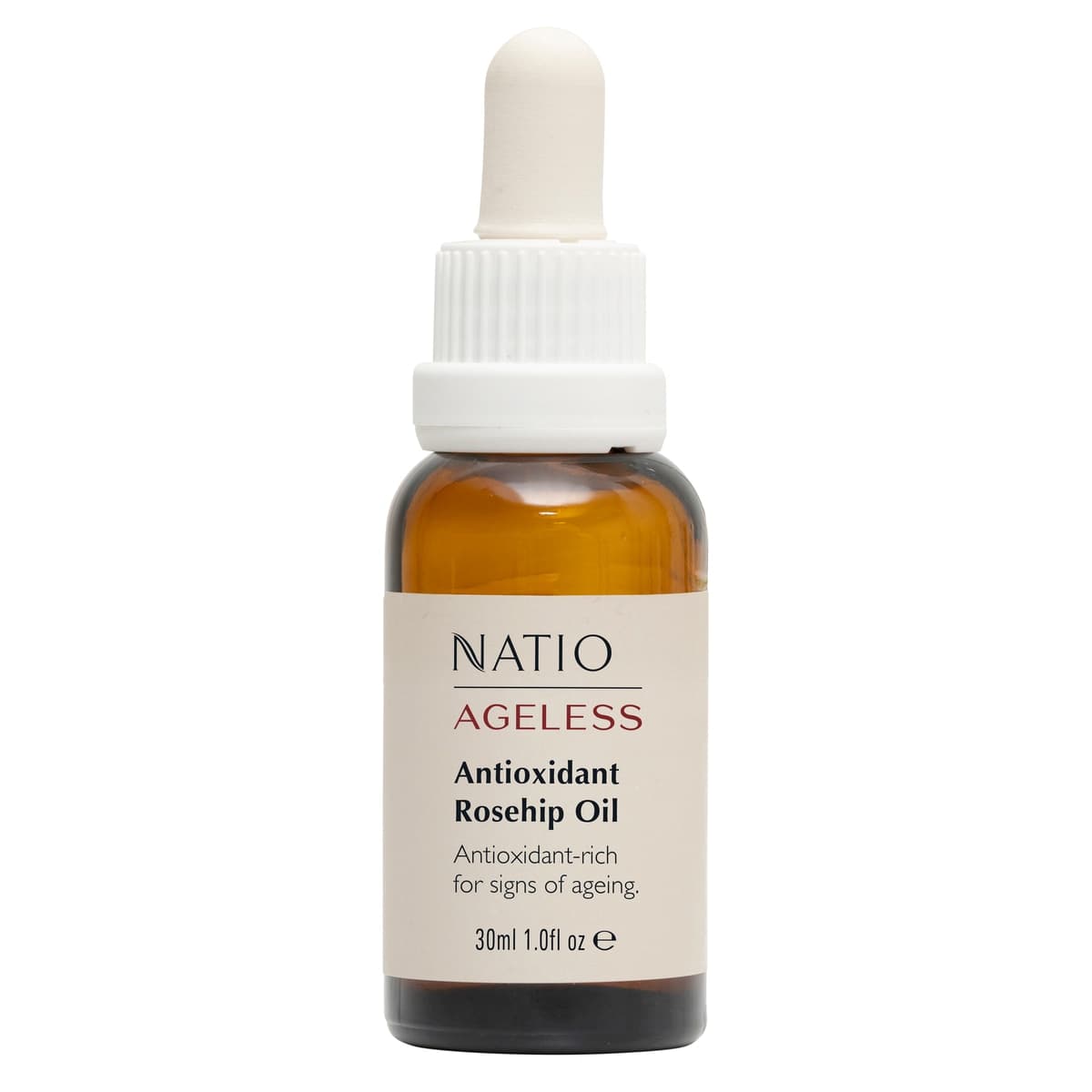 Natio Ageless Antioxidant Rosehip Oil 30ml