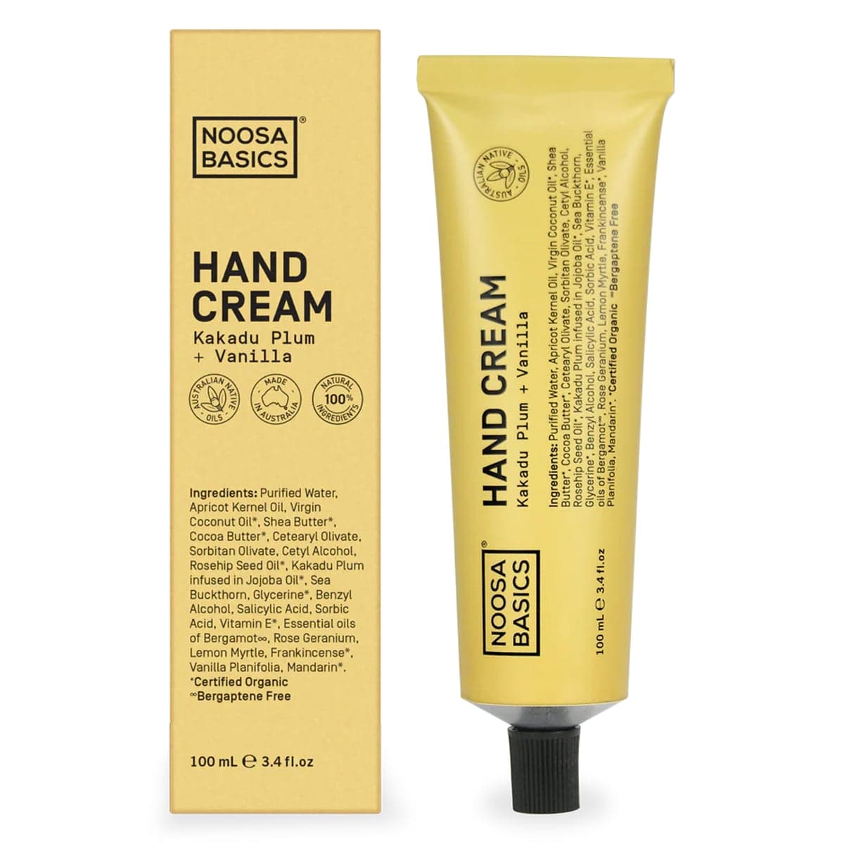 Noosa Basics Kakadu Plum + Vanilla Hand Cream 100ml