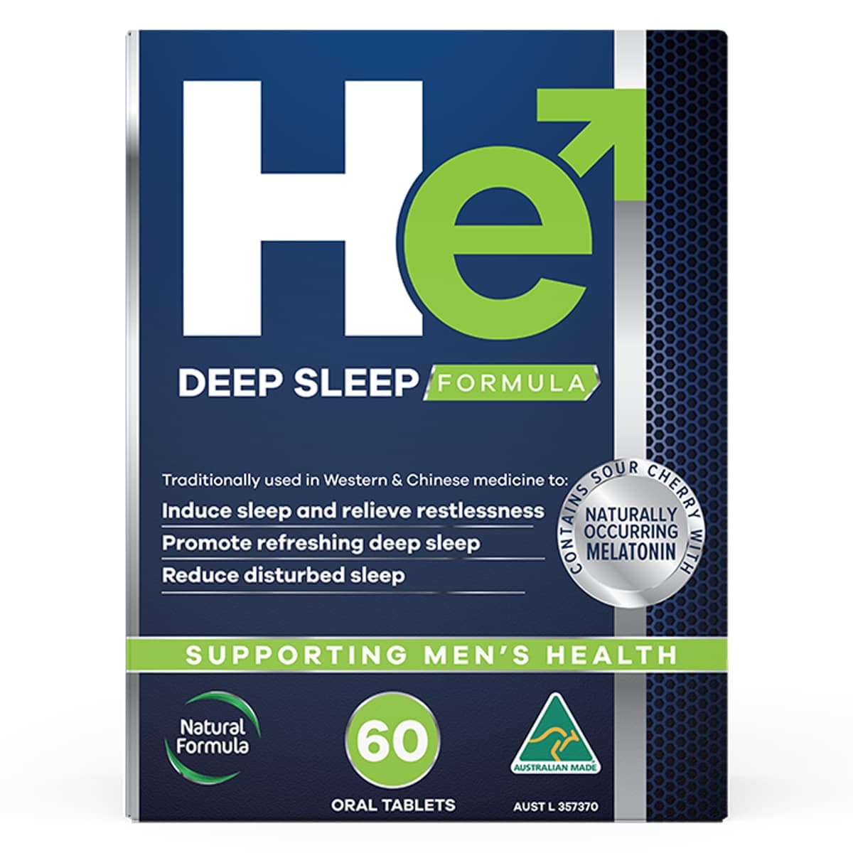 HE Men's Deep Sleep Formula 60 Tablets
