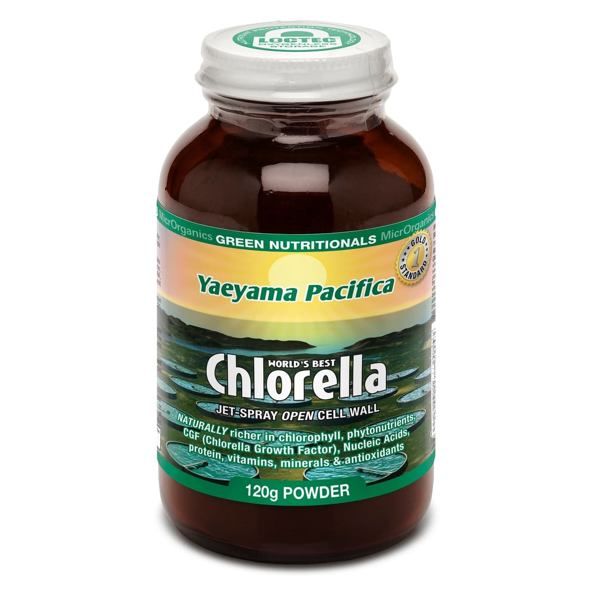 Green Nutritionals Yaeyama Pacifica Chlorella Powder 120g