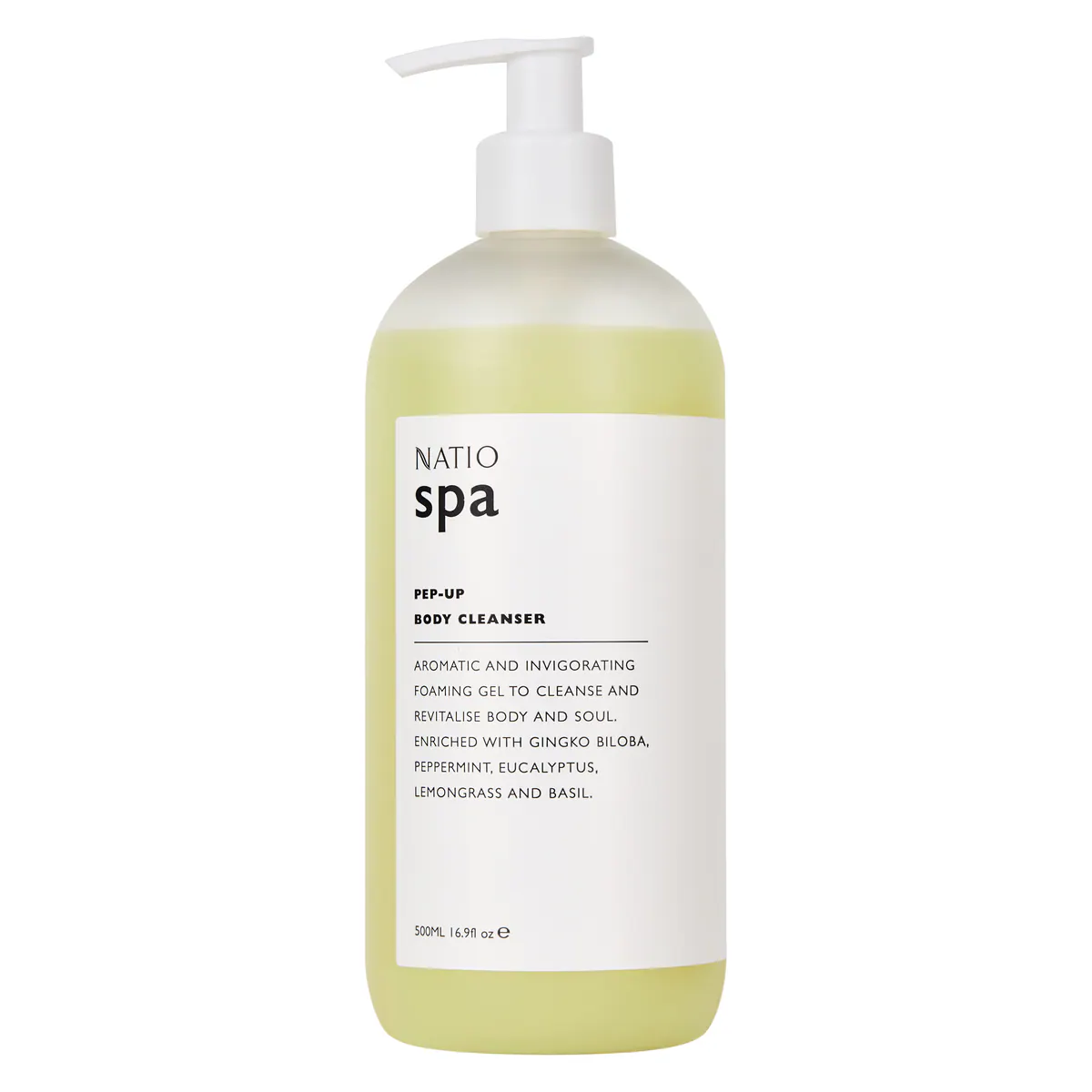 Natio Pep-Up Body Cleanser 500ml