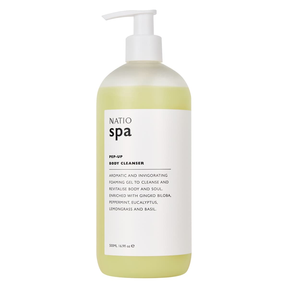 Natio Pep-Up Body Cleanser 500ml