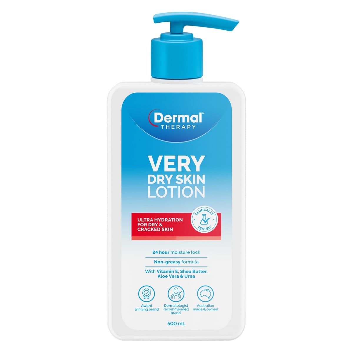 Dermal Therapy Very Dry Skin Lotion 500ml