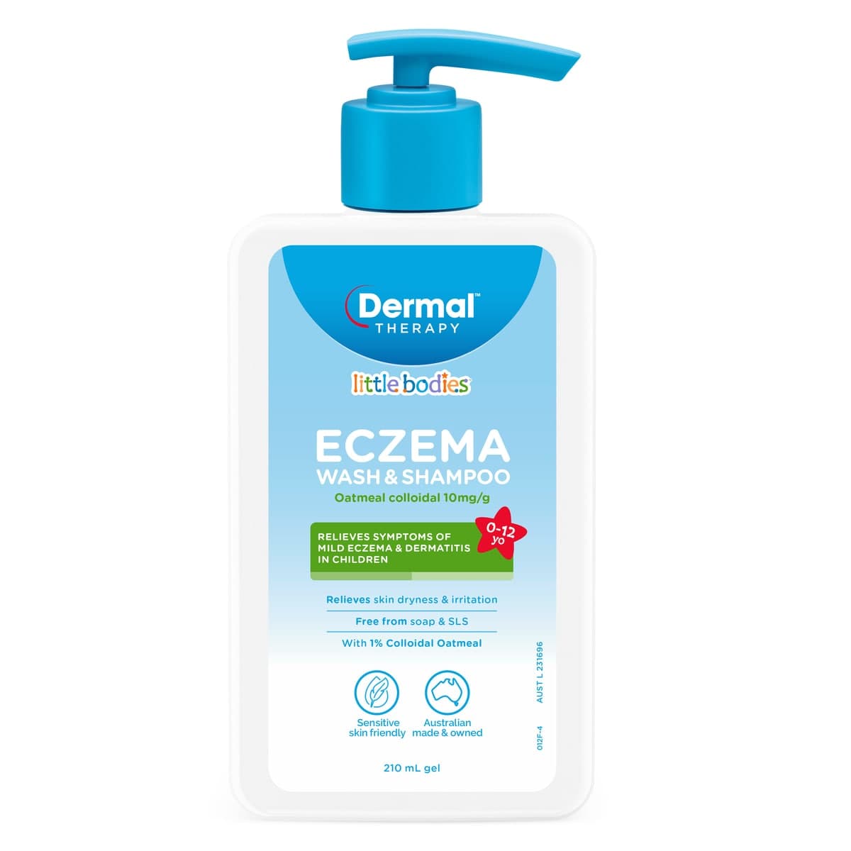 Dermal Therapy Little Bodies Eczema Wash & Shampoo 210ml