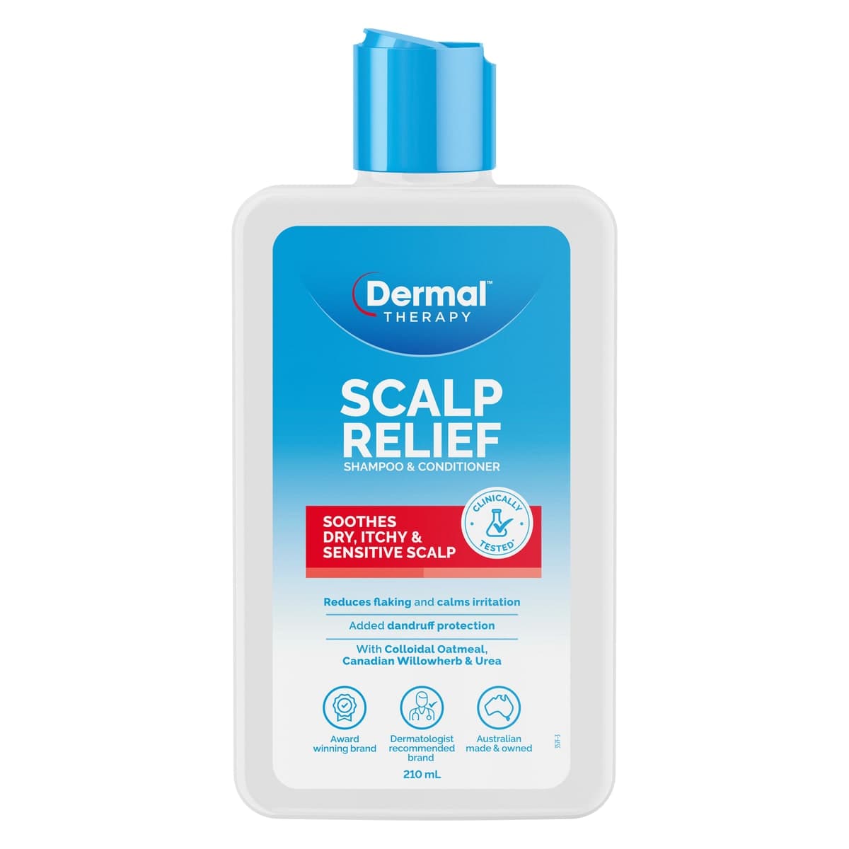 Dermal Therapy Scalp Relief Shampoo & Conditioner 210ml