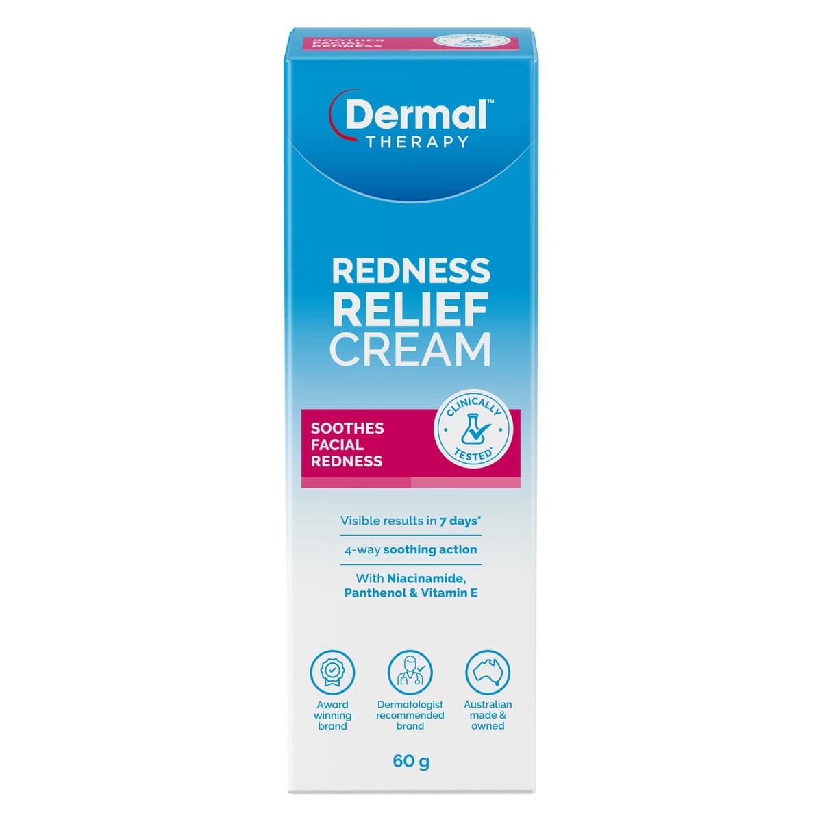 Dermal Therapy Redness Relief Cream 60g