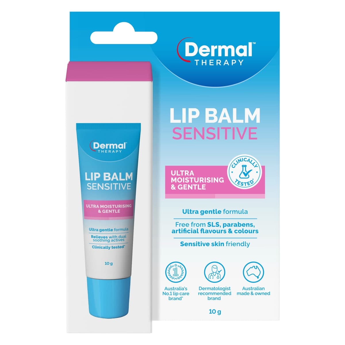 Dermal Therapy Lip Balm Sensitive 10g