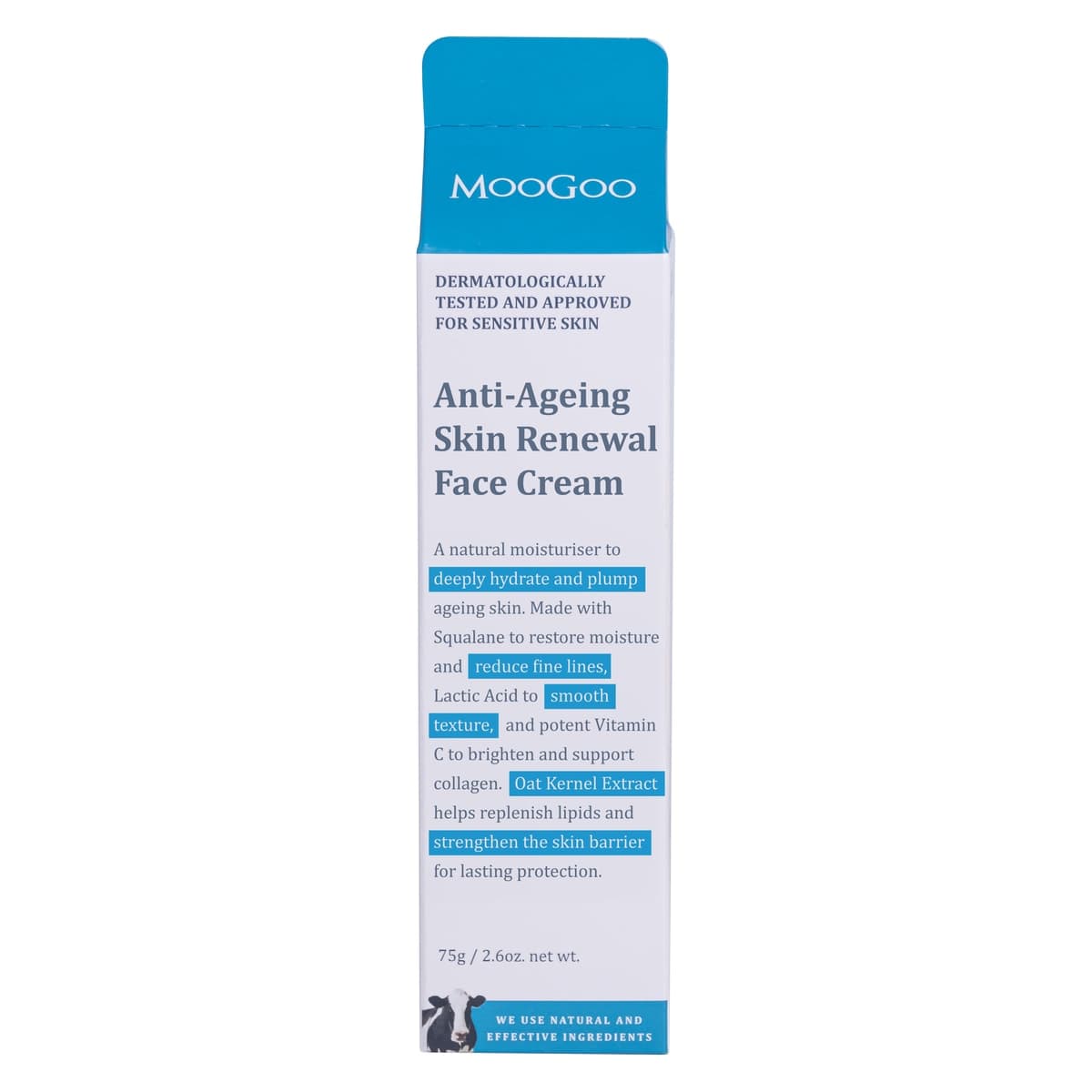 MooGoo Anti-Ageing Skin Renewal Face Cream 75g