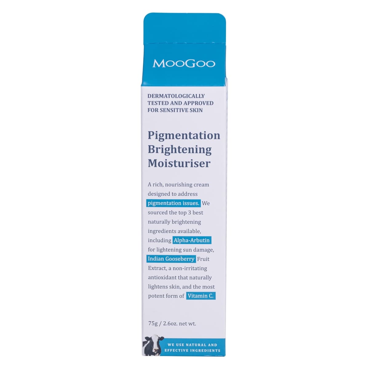MooGoo Pigmentation Brightening Moisturiser 75g