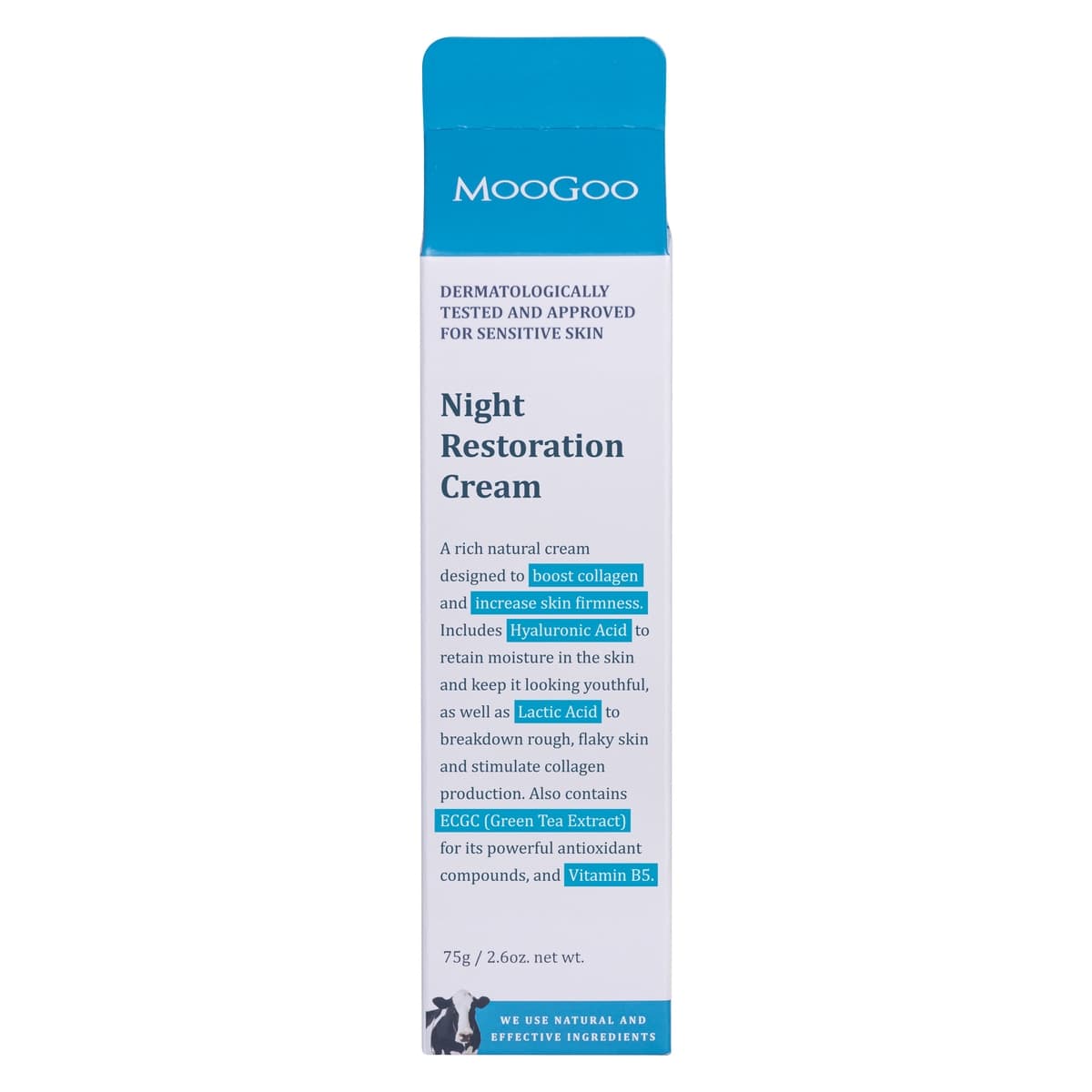 MooGoo Night Restoration Cream 75g