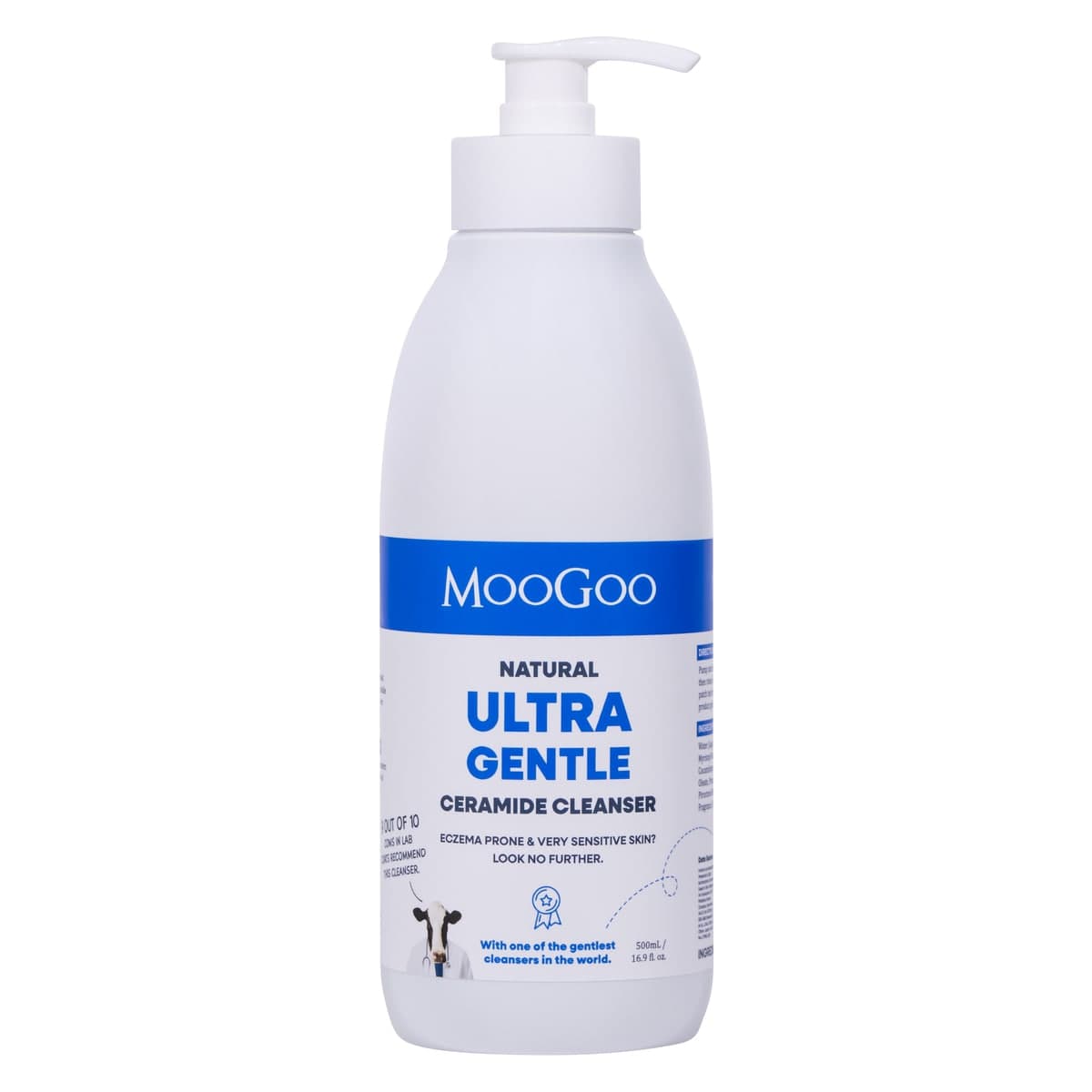 MooGoo Natural Ultra Gentle Cleanser with Ceramides 500ml