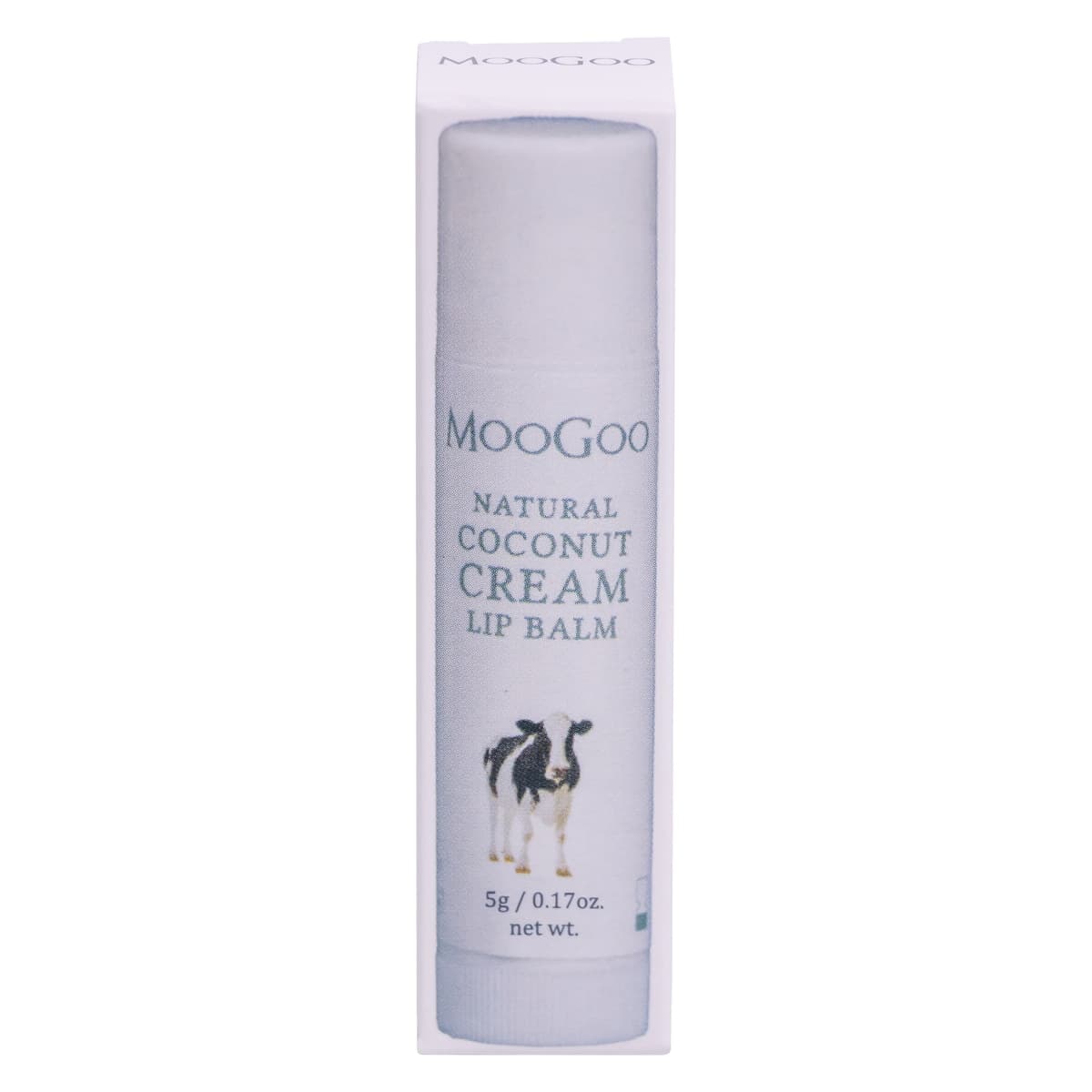 MooGoo Natural Coconut Cream Lip Balm 5g