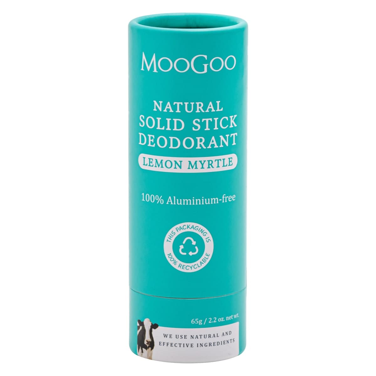 MooGoo Natural Deodorant Stick Lemon Myrtle 65g