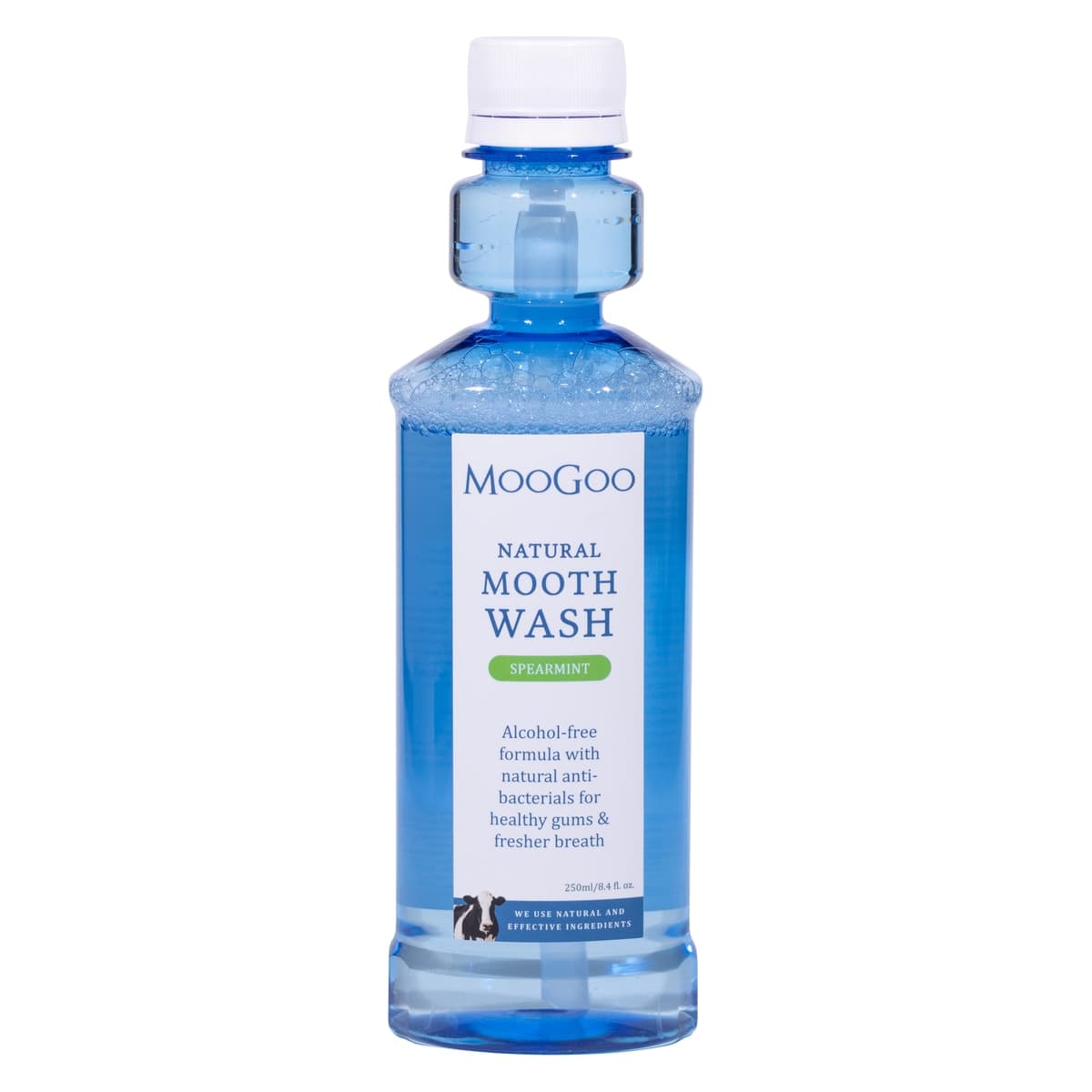 Moogoo Natural Mooth Wash Spearmint 250ml
