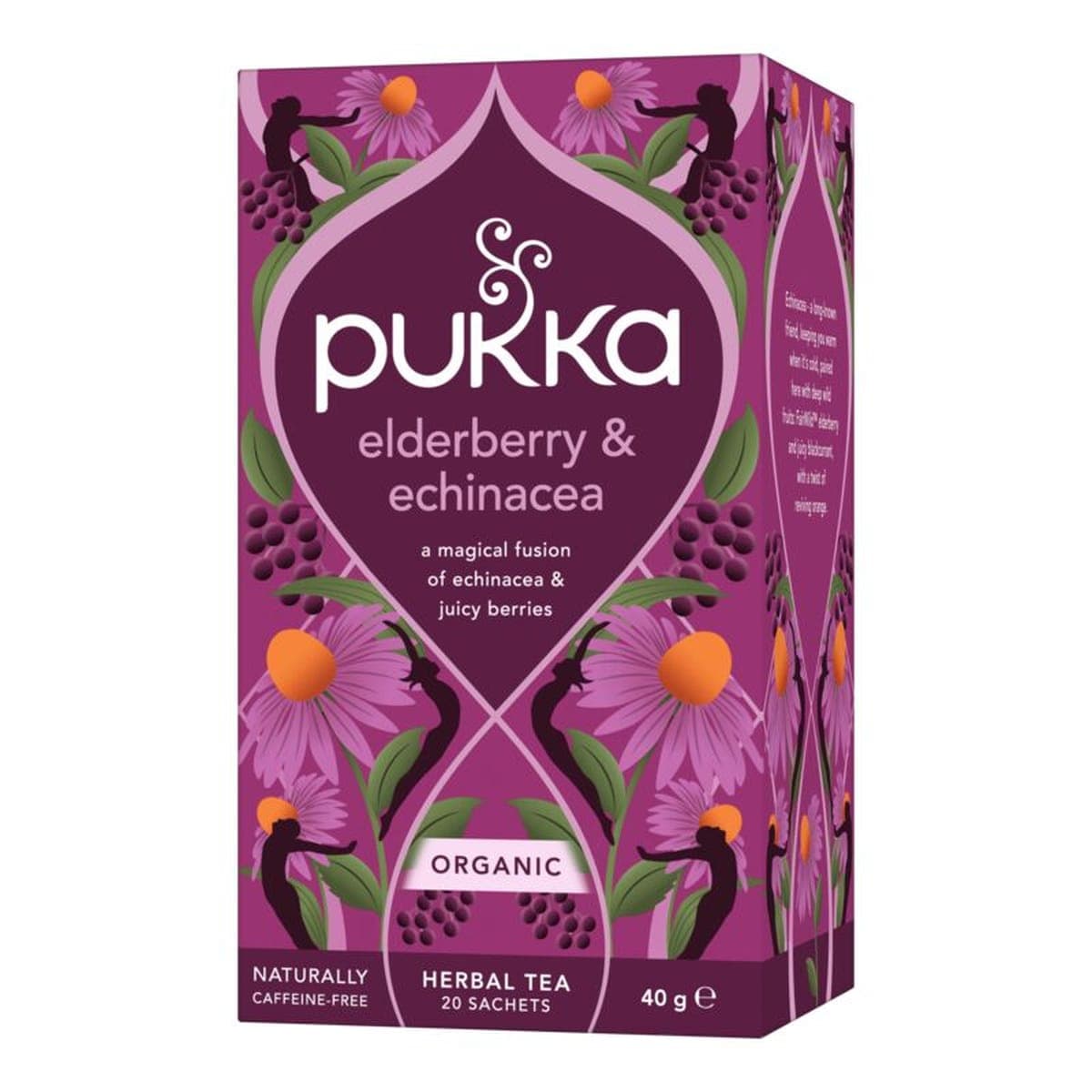 Pukka Elderberry & Echinacea Tea Bags 20 Pack