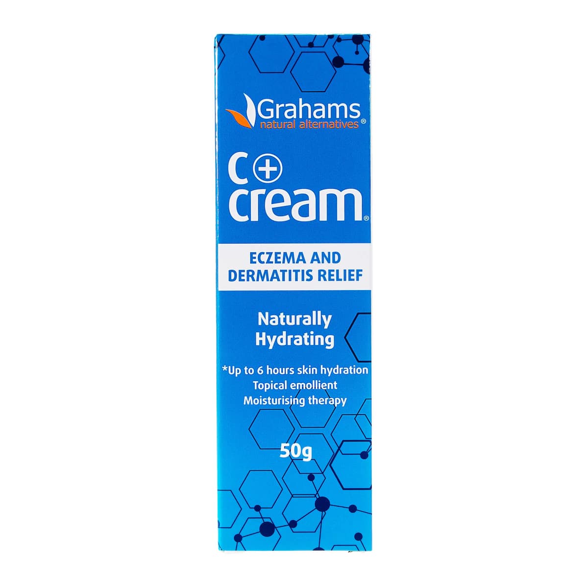 Grahams Natural C+ Eczema & Dermatitis Cream 50g