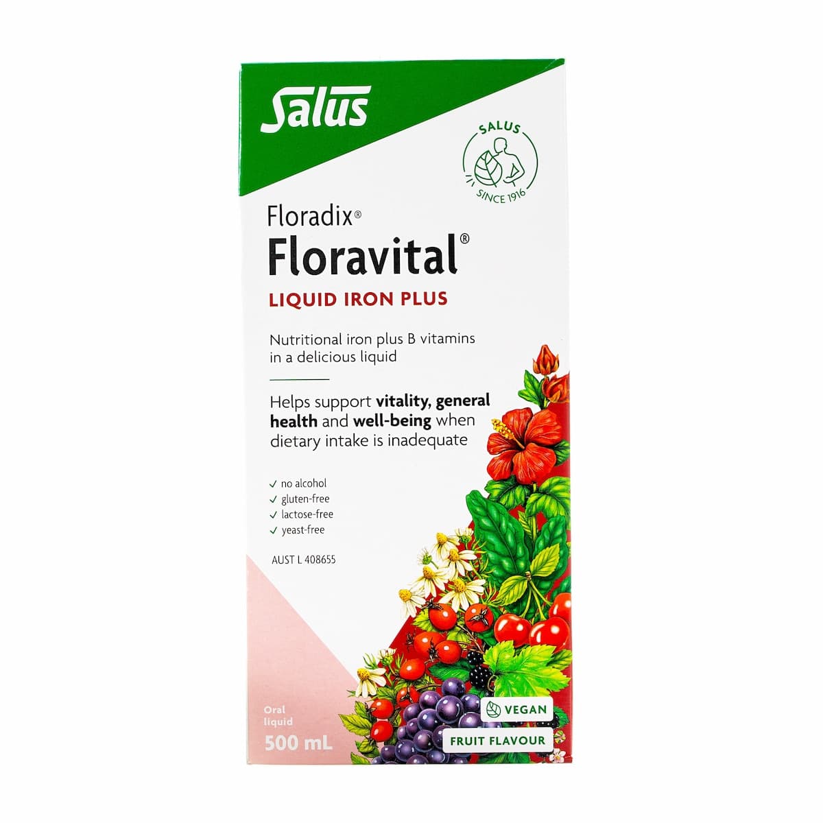 Floradix Floravital Liquid Iron Plus 500ml