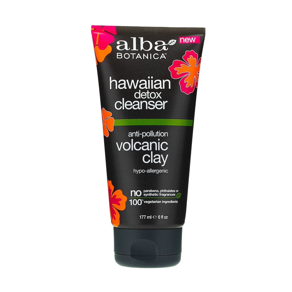Alba Botanica Hawaiian Detox Facial Cleanser Volcanic Clay 177ml