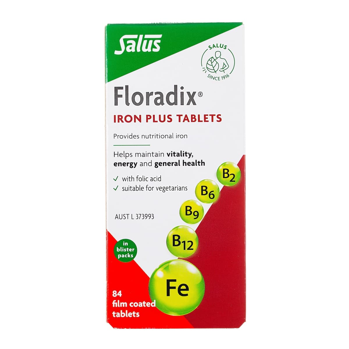 Floradix Iron Plus 84 Tablets
