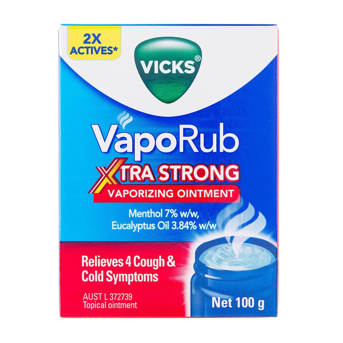 Vicks Vaporub Xtra Strong 100g