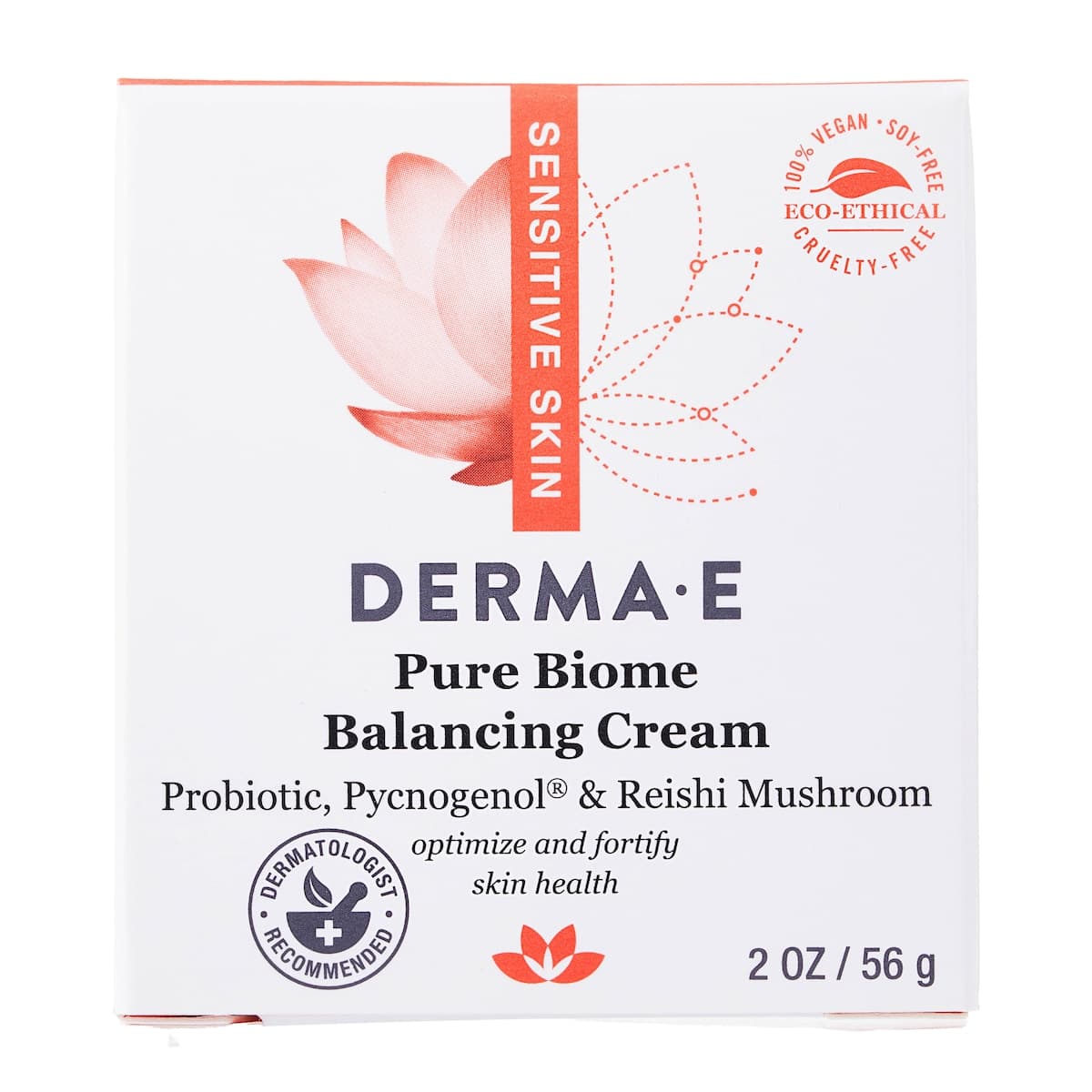 Derma E Pure Biome Balancing Cream 56g