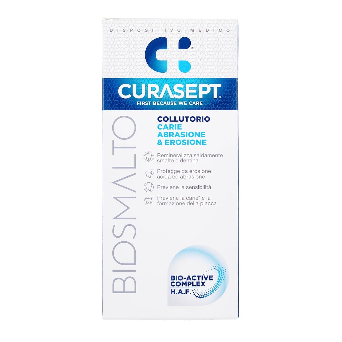 Curasept Biosmalto Mouthwash Caries Abrasion Erosion 300ml