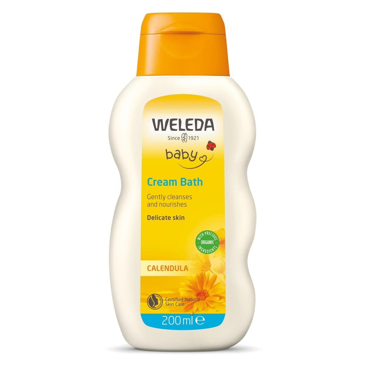 Weleda Calendula Baby Cream Bath 200ml