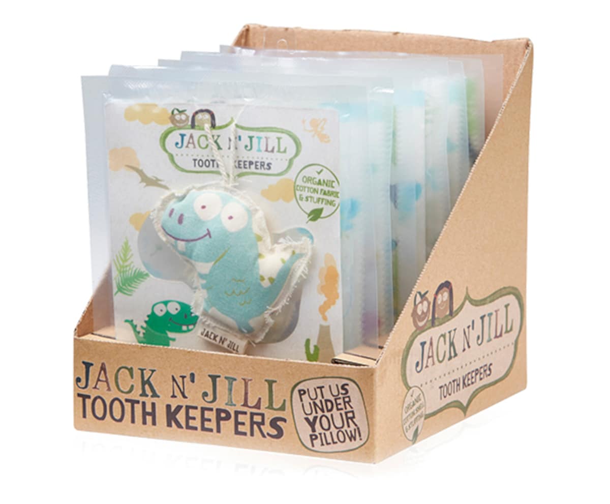 Jack n Jill Tooth Keepers Bag (Designs Vary)