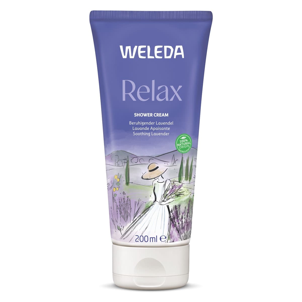 Weleda Aroma Shower Relax Comforting Creamy Body Wash 200ml