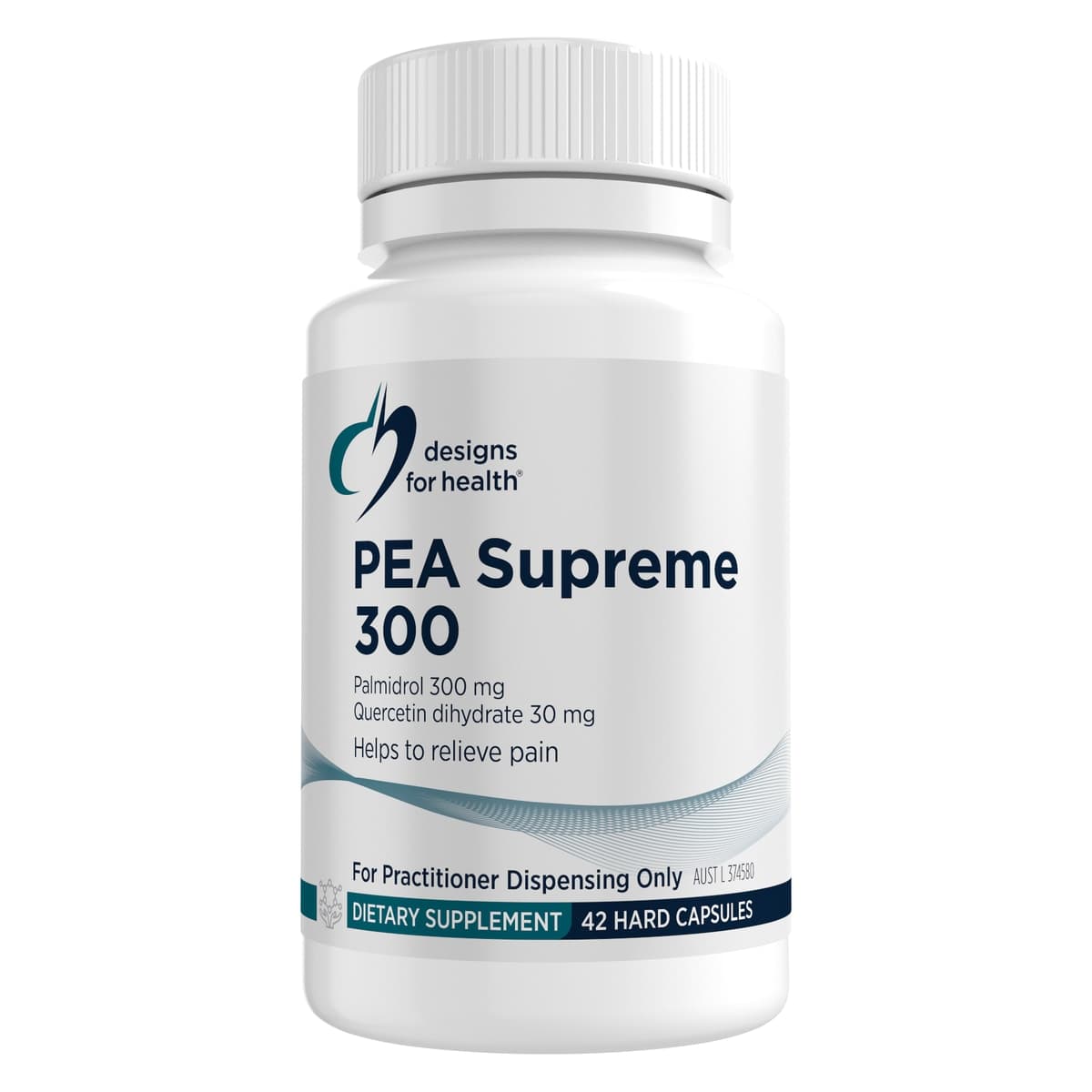 Designs for Health PEA Supreme 300 42 Capsules
