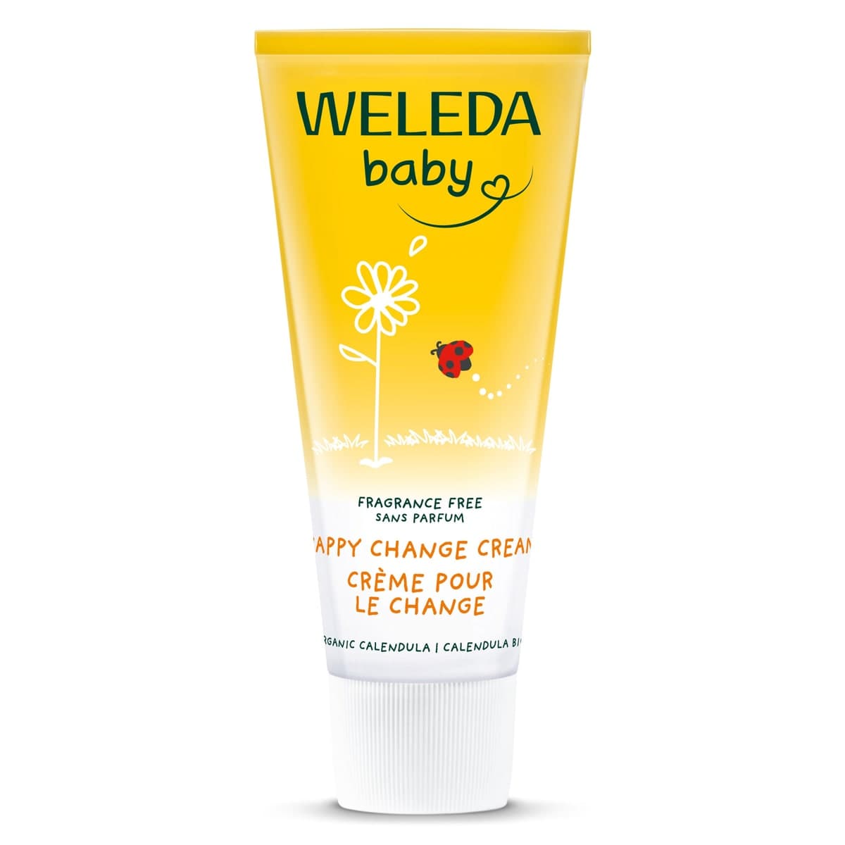 Weleda Baby Calendula Nappy Change Cream Fragrance free 75ml