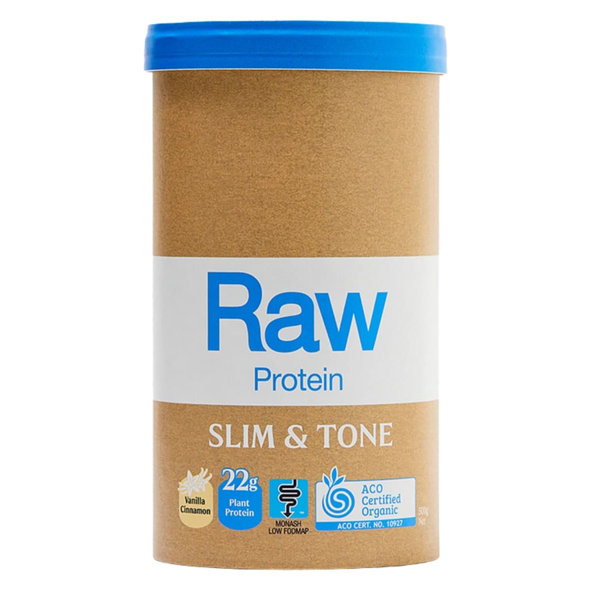 Amazonia Raw Protein Slim & Tone Vanilla Cinnamon 500g