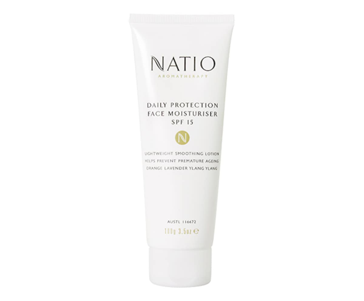 Natio Aromatherapy Daily Protection Face Moisturiser SPF15 100g
