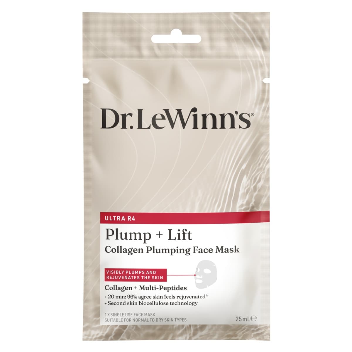 Dr LeWinns Ultra R4 Collagen Plumping Face Mask 1 Pack