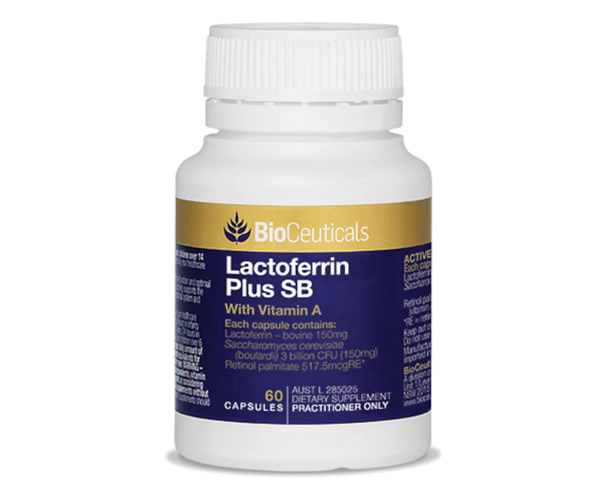 BioCeuticals Lactoferrin plus SB 60 Capsules