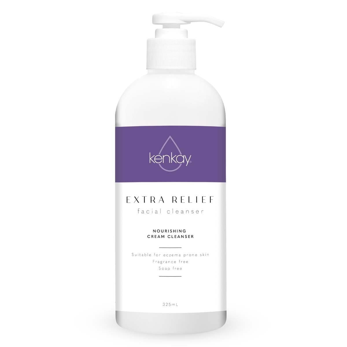 Kenkay Extra Relief Cold Cream Facial Cleanser 325ml Pump