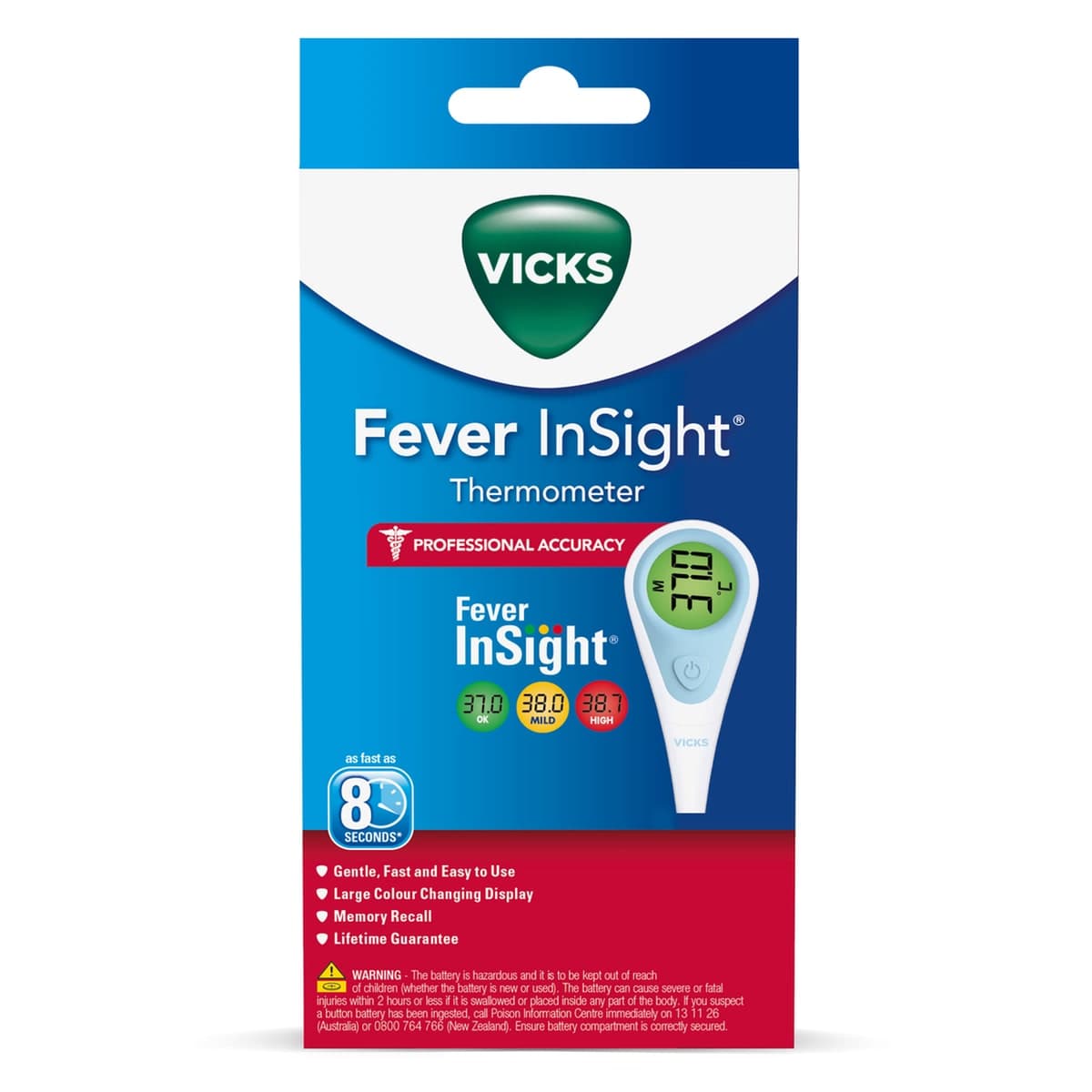 Vicks Fever InSight Digital Thermometer V916-V1