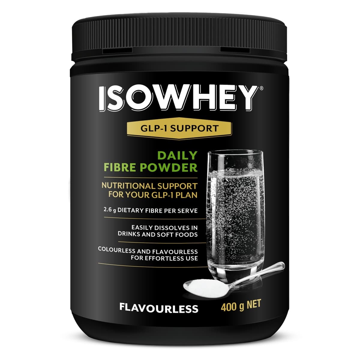 Isowhey GLP-1 Support Daily Fibre Powder Flavourless 400g