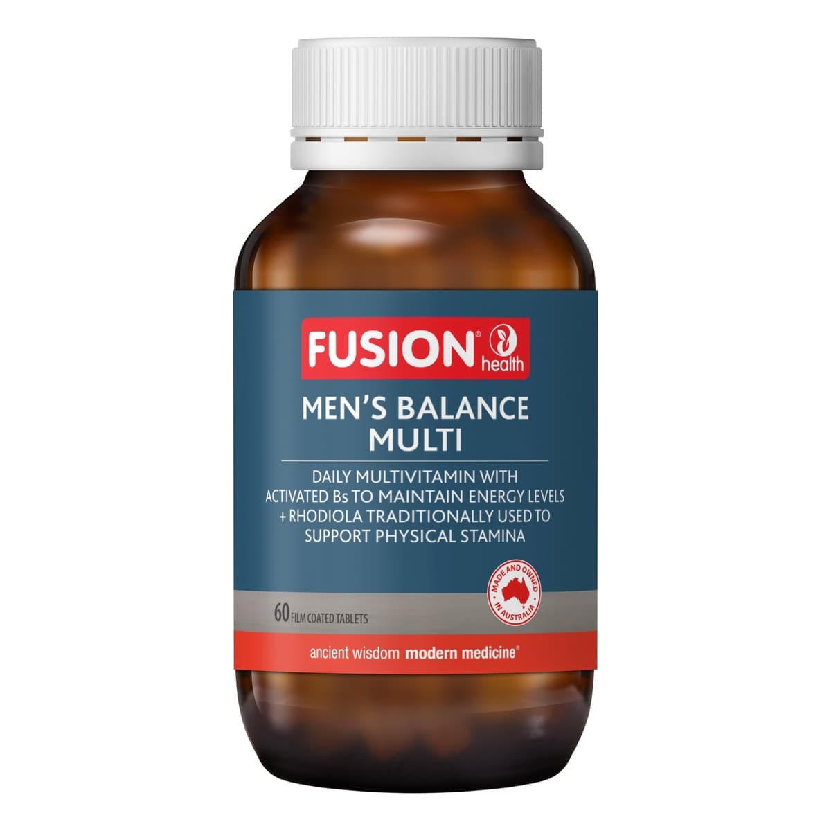Fusion Health Mens Balance Multivitamin 60 Tablets