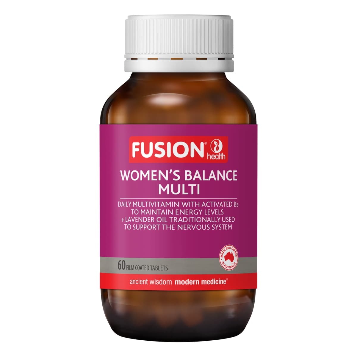 Fusion Health Womens Balance Multivitamin 60 Tablets