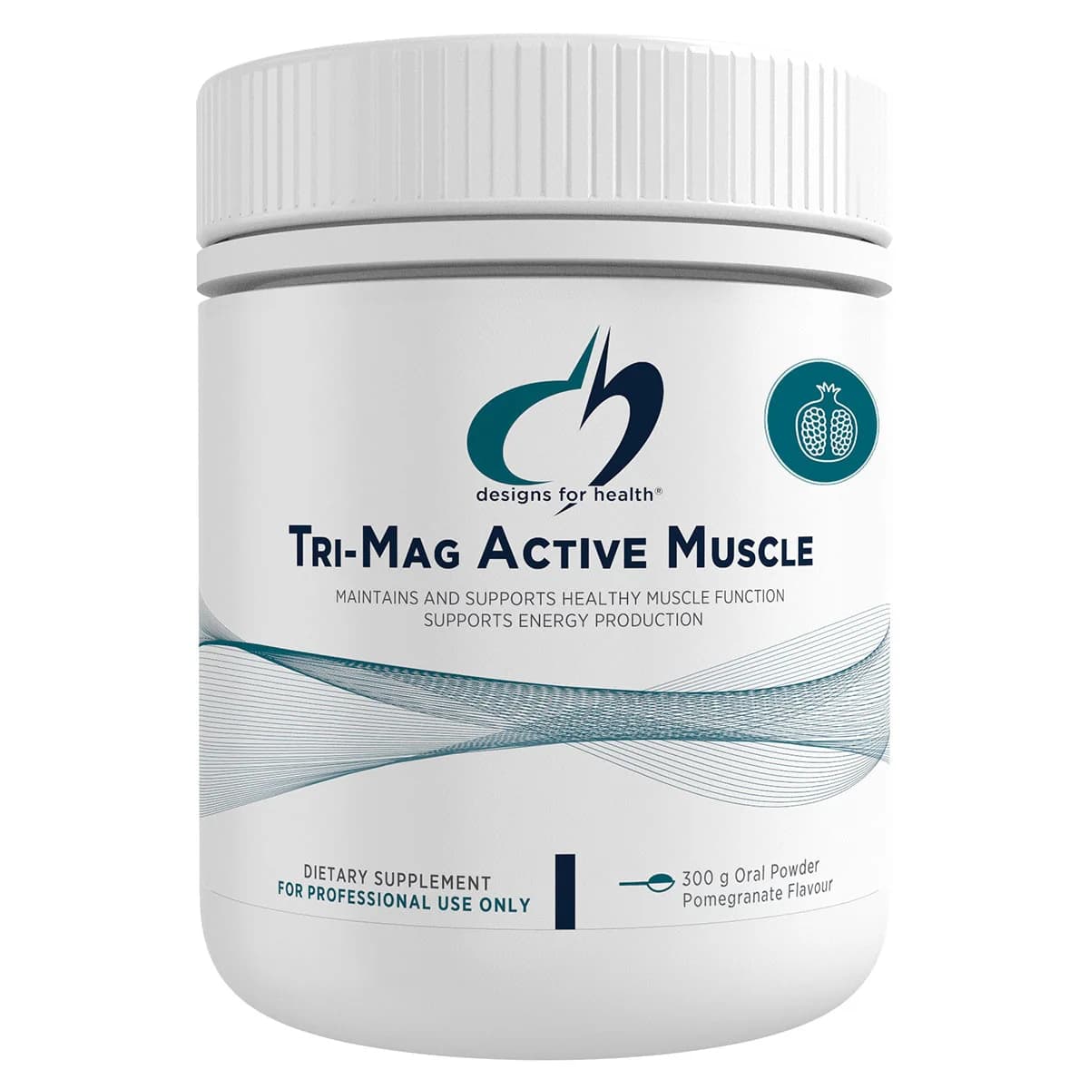 Designs For Health Tri-Mag Active Muscle Powder Pomegranate 300g