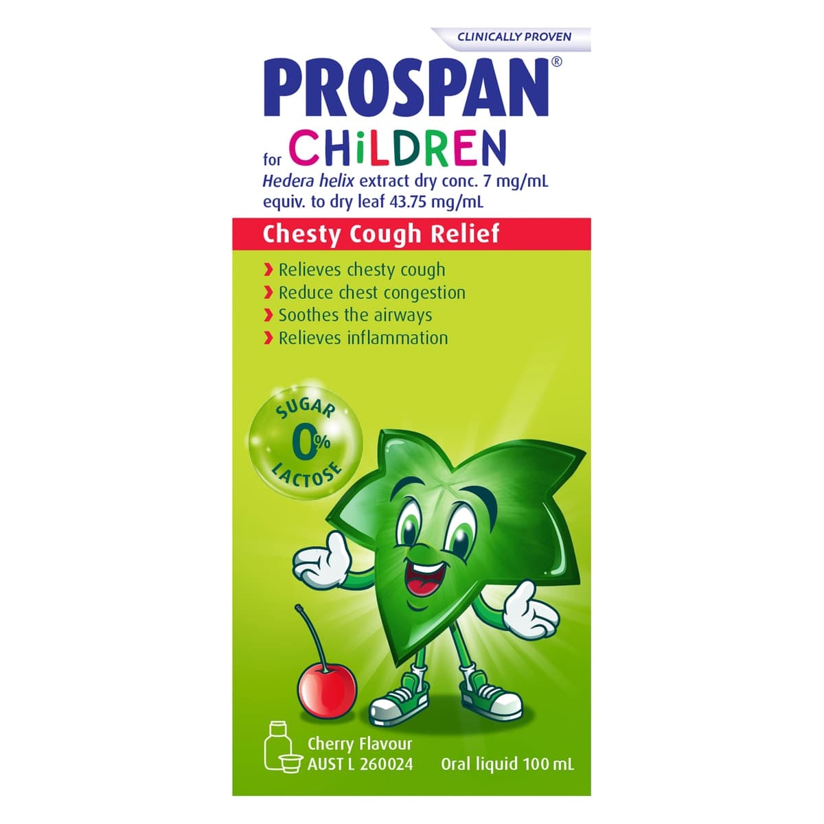 Prospan for Children Chesty Cough Relief Syrup 100ml