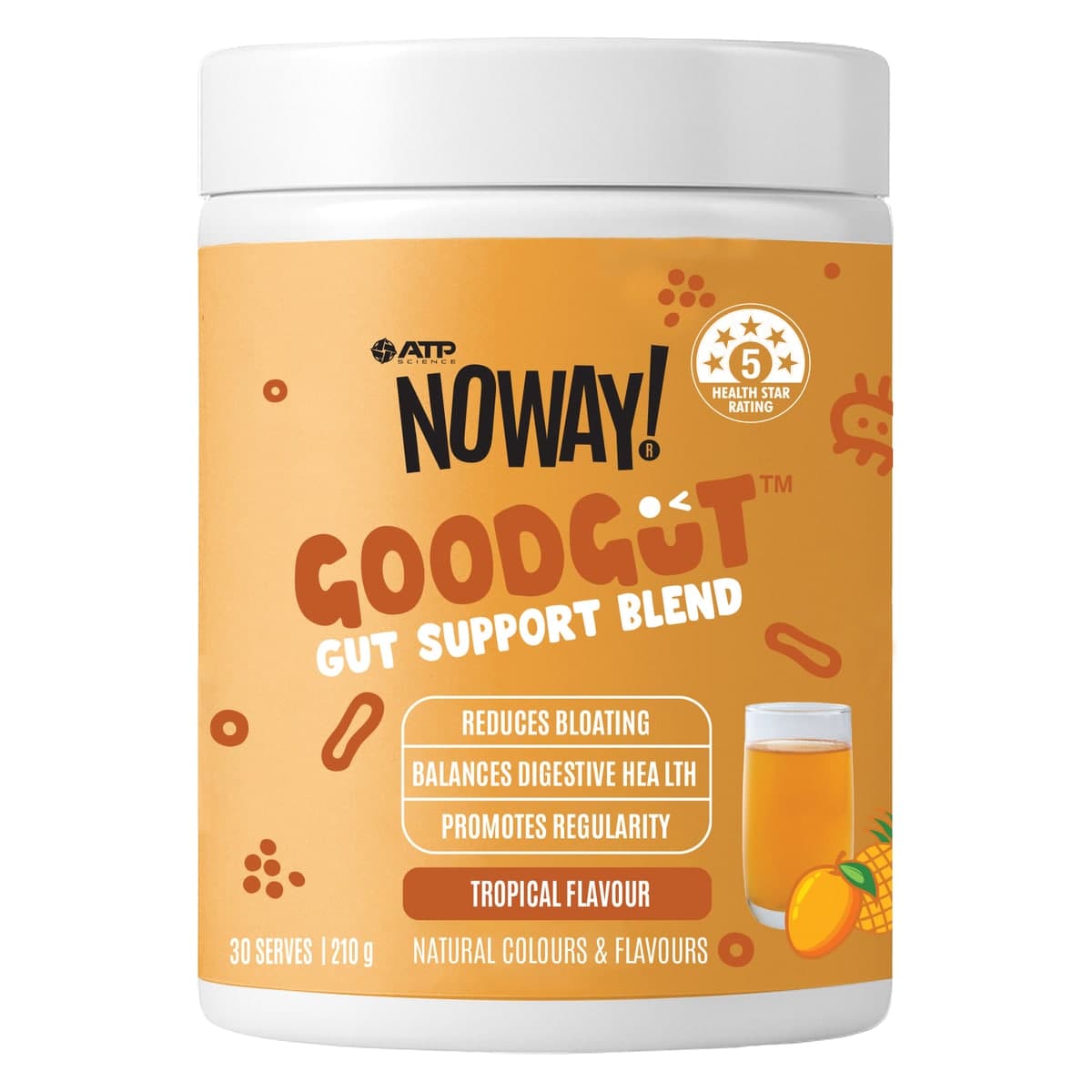 ATP Science Noway Goodgut Support Powder Tropical 210g