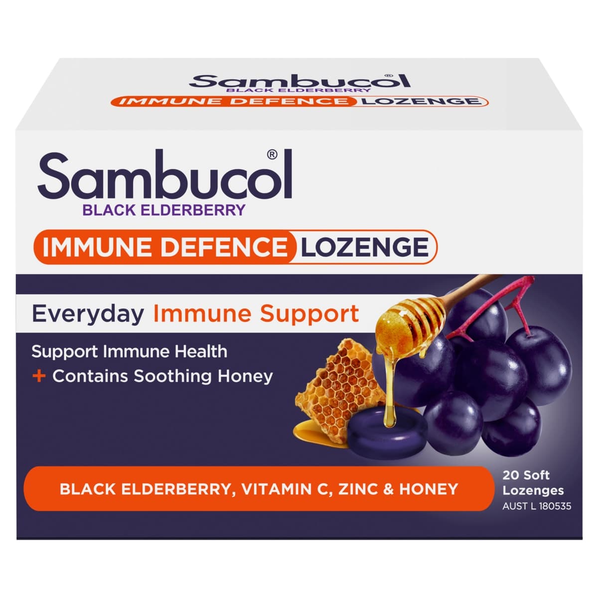 Sambucol Immune Defence Lozenges 20 Pack