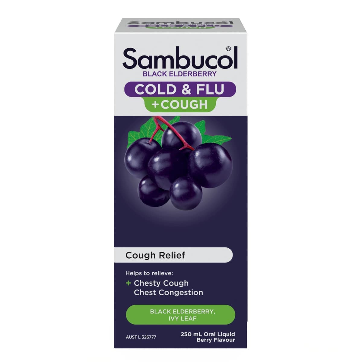Sambucol Cough Relief Liquid 250ml