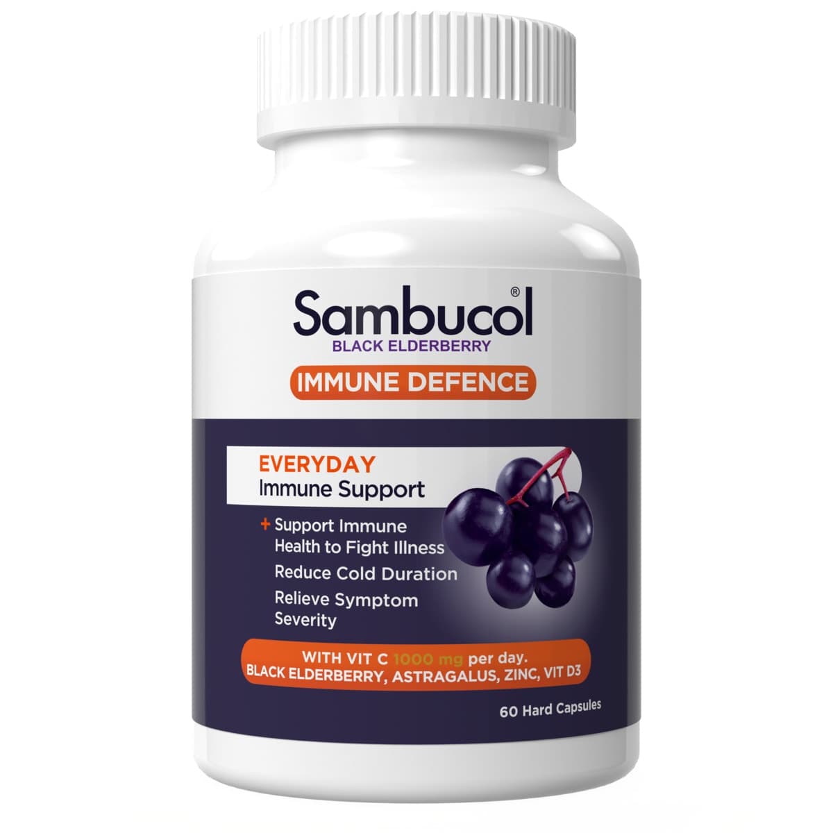Sambucol Immune Defence Everyday Support 60 Capsules