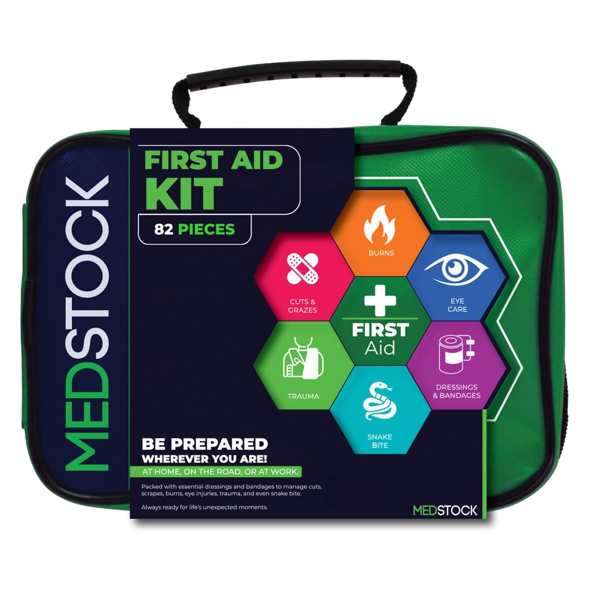 Medstock Premium Mini Modular First Aid Kit 82 Pieces