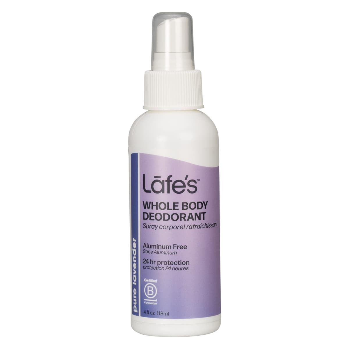 Lafe's Whole Body Deodorant Pure Lavender 118mL